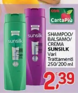 Crai Shampoo/balsamo/crema sunsilk vari trattamenti offerta