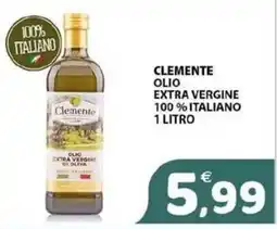 Il Centro Superstore Olio extra vergine di oliva Clemente offerta