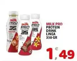 Il Centro Superstore Milk Pro protein drink linea offerta