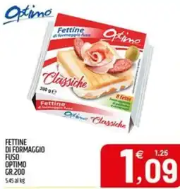 Ard Discount Fettine di formaggio fuso Optimò Classiche offerta