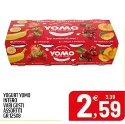 Ard Discount Yogurt Yomo intero vari gusti assortiti offerta