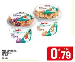 Ard Discount Milk benessere con muesli offerta