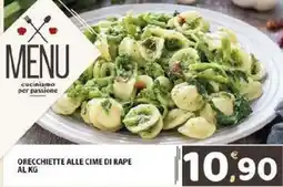 Il Centro Superstore Orecchiette alle cime di rape offerta