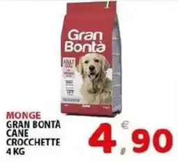 Il Centro Superstore Monge Gran Bontà Cane offerta