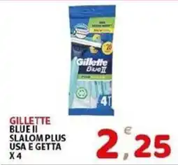 Il Centro Superstore Gillette Blue II Slalom Plus offerta