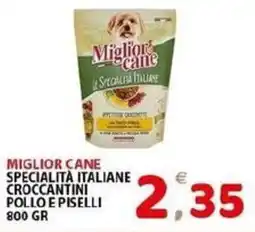Il Centro Superstore Miglior cane Specialità Italiane Croccantini Pollo e Piselli offerta