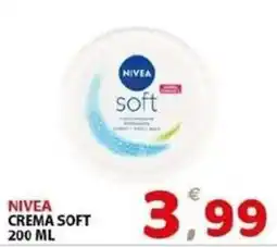 Il Centro Superstore Nivea crema soft offerta