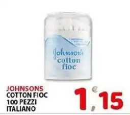 Il Centro Superstore Johnson's cotton fioc offerta