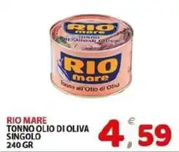 Il Centro Superstore Rio Mare tonno all'olio di oliva offerta