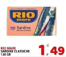 Il Centro Superstore Rio mare Sardine classiche offerta