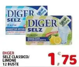 Il Centro Superstore Diger Selz classico/limone offerta