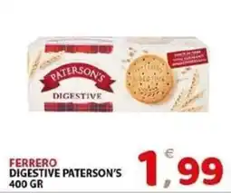 Il Centro Superstore Ferrero Digestive Paterson's offerta