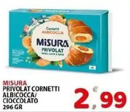 Il Centro Superstore Misura cornetti albicocca offerta