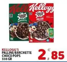 Il Centro Superstore Kellogg's Palline/Barchette Choco Pops offerta