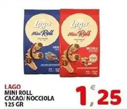 Il Centro Superstore Lago mini roll cacao/nocciola offerta