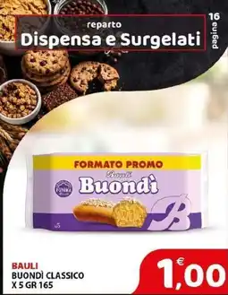 Il Centro Superstore Bauli Buondì Classico offerta