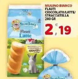 Il Centro Superstore Mulino Bianco Flauti Cioccolato/Latte/Stracciatella offerta