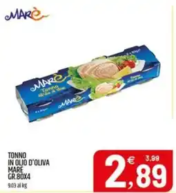 Ard Discount Tonno in olio d'oliva Mare offerta
