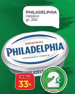 Carni e Affini Supermercati Philadelphia classico offerta