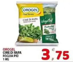 Il Centro Superstore Orogel cime di rapa foglia più offerta