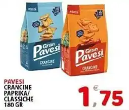 Il Centro Superstore Pavesi crancine classiche offerta