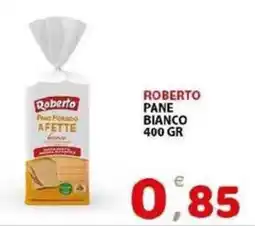 Il Centro Superstore Roberto pane morbido afette bianco offerta