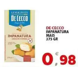 Il Centro Superstore De Cecco impanatura offerta