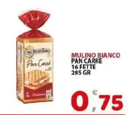Il Centro Superstore Mulino Bianco Pan Carre offerta