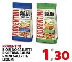 Il Centro Superstore Fiorentini bio si no galletti offerta