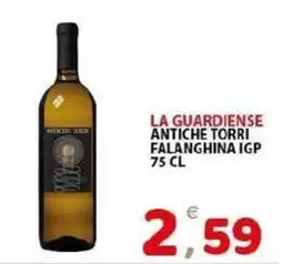 Il Centro Superstore La Guardiense Antiche Torri Falanghina IGP offerta
