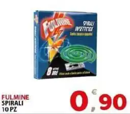Il Centro Superstore Fulmine spirali offerta