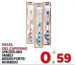 Il Centro Superstore Pasta del capitano spazzolino family medio/forte/morbido offerta