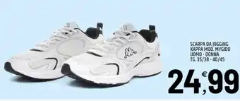 Scarpa da jogging kappa mod. mygido uomo/donna