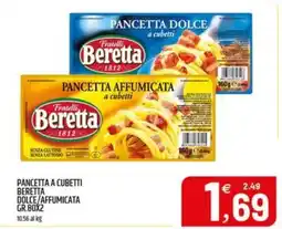 Ard Discount Pancetta a cubetti Beretta dolce/affumicata offerta