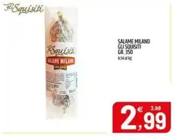 Ard Discount Salame Milano Gli Squisiti offerta