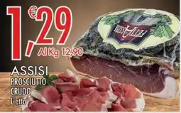 Crai Assisi Prosciutto Crudo offerta