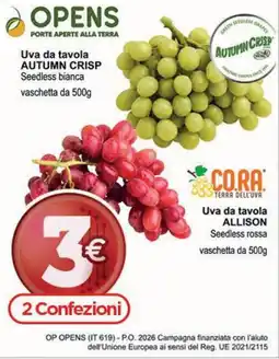 Crai Uva da tavola AUTUMN CRISP Seedless bianca offerta