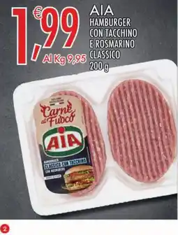 Crai AIA Hamburger con tacchino e rosmarino classico offerta