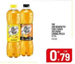 Ard Discount The san benedetto con e senza zucchero limone/pesca offerta