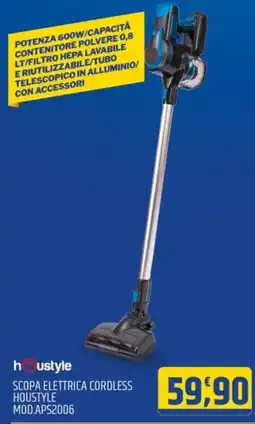 Ard Discount Scopa elettrica cordless Houstyle offerta
