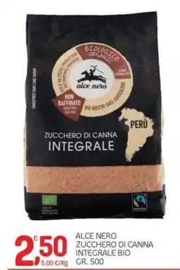 Carni e Affini Supermercati Alce Nero Zucchero di canna integrale bio offerta