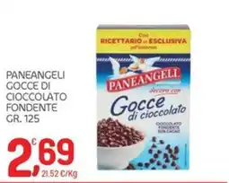 Carni e Affini Supermercati Gocce di cioccolato Paneangeli offerta