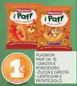 Carni e Affini Supermercati Plasmon i Paff offerta