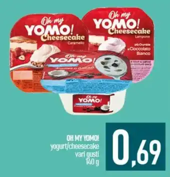 Oh my YOMO! yogurt/cheesecake