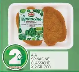 Carni e Affini Supermercati Aia spinacine classiche offerta