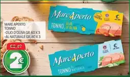 Carni e Affini Supermercati Mare Aperto Tonno offerta
