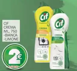 Carni e Affini Supermercati Cif crema offerta