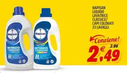 Ard Discount Napisan liquido lavatrice classico/ capi colorati offerta