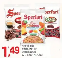 Carni e Affini Supermercati Sperlari caramelle vari gusti offerta