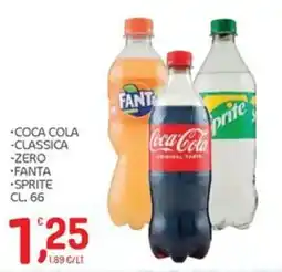 Carni e Affini Supermercati Coca Cola Classica, Coca Cola Zero, Fanta, Sprite offerta